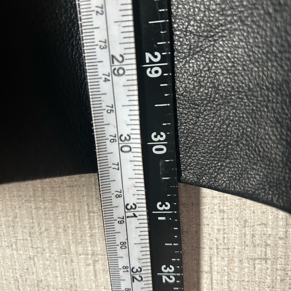 Worthington Leather Jacket Womens Full Zip Classic Large Genuine - Picture 6 of 7